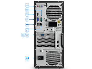 Lenovo IdeaCentre 720 Tower, Ryzen 5 1400, 8GB RAM, 1TB HDD, Radeon R5 340, Win10Home