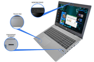 HP ProBook 650 G4, 15" FHD, i7-8550U, 8GB RAM, 512GB SSD, DVDRW, Windows 10 Pro