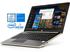 HP 17.3" HD+ Laptop, i3-8130U, 8GB RAM, 512GB NVMe SSD+1TB HDD, Win10Pro