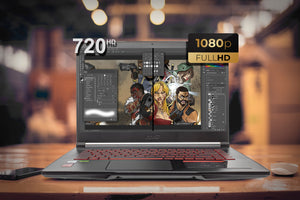 MSI GF63, 15" FHD, i7-9750H, 64GB RAM, 2TB SSD, 1050 Ti, Win 10 Pro