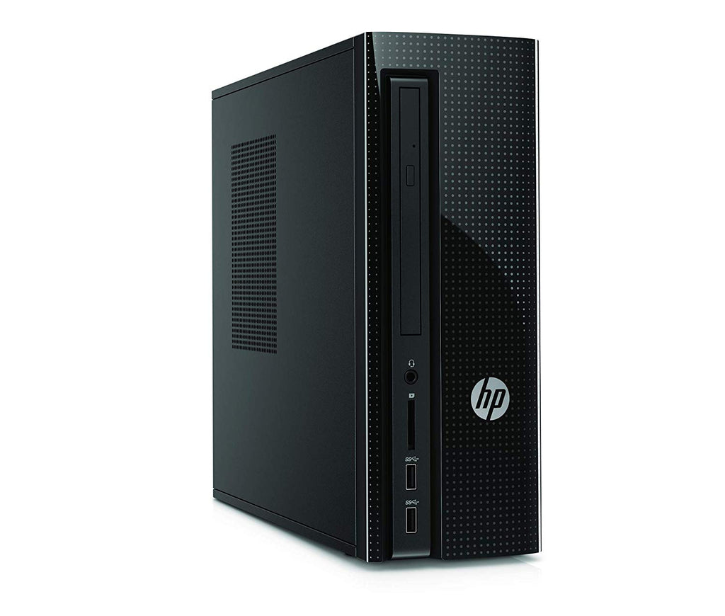 HP Slimline 270 Mini Tower Desktop, Celeron G3930 2.9GHz, 16GB RAM, 256GB SSD, Win10Pro