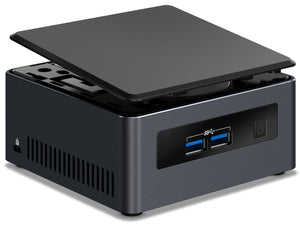 NUC7i3DNHE Mini Desktop, i3-7100U 2.4GHz, 16GB RAM, 512GB SSD, Win10Pro