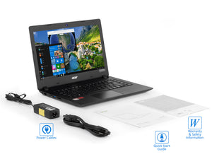 Acer Aspire 3, 14" HD, A9-9420e, 20GB RAM, 256GB SSD, Windows 10 Pro