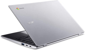 Acer 311 Spin Chromebook, 11.6" IPS HD Display, Intel Celeron N4000 Upto 2.6GHz, 4GB RAM, 32GB eMMC, DisplayPort via USB-C, Card Reader, Wi-Fi, Bluetooth, Chrome OS (NX.HKFAA.003)
