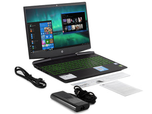 HP 15, 15" FHD, i5-9300H, 8GB RAM, 512GB SSD, GTX 1050, Windows 10 Pro