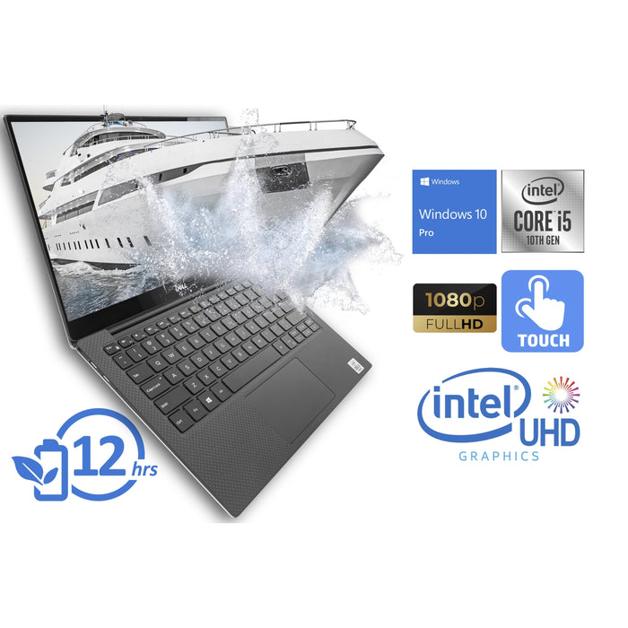 Dell XPS 7390, 13" FHD Touch, i5-10210U, 8GB RAM, 128GB SSD, Windows 10 Pro