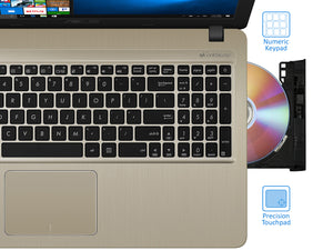 Asus VivoBook X540UA 15.6" FHD Laptop, i5-7200U, 8GB RAM, 1TB HDD, Win10Home