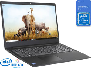 Lenovo S145, 15" HD, Celeron N4000, 8GB RAM, 1TB SSD +500GB HDD, Win10Pro