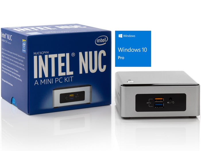 NUC5CPYH Mini Desktop/HTPC, Celeron N3050, 8GB RAM, 128GB SSD, Win10Pro