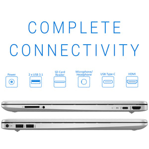 HP 15, 15" HD Touch, i5-8265U, 8GB RAM, 1TB SSD, Windows 10 Home