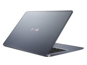 ASUS E14 Notebook, 14" HD Display, Intel Celeron N3350 Upto 2.4GHz, 4GB RAM, 64GB eMMC, HDMI, Card Reader, Wi-Fi, Bluetooth, Windows 10 Home S (L406NA-WH02)