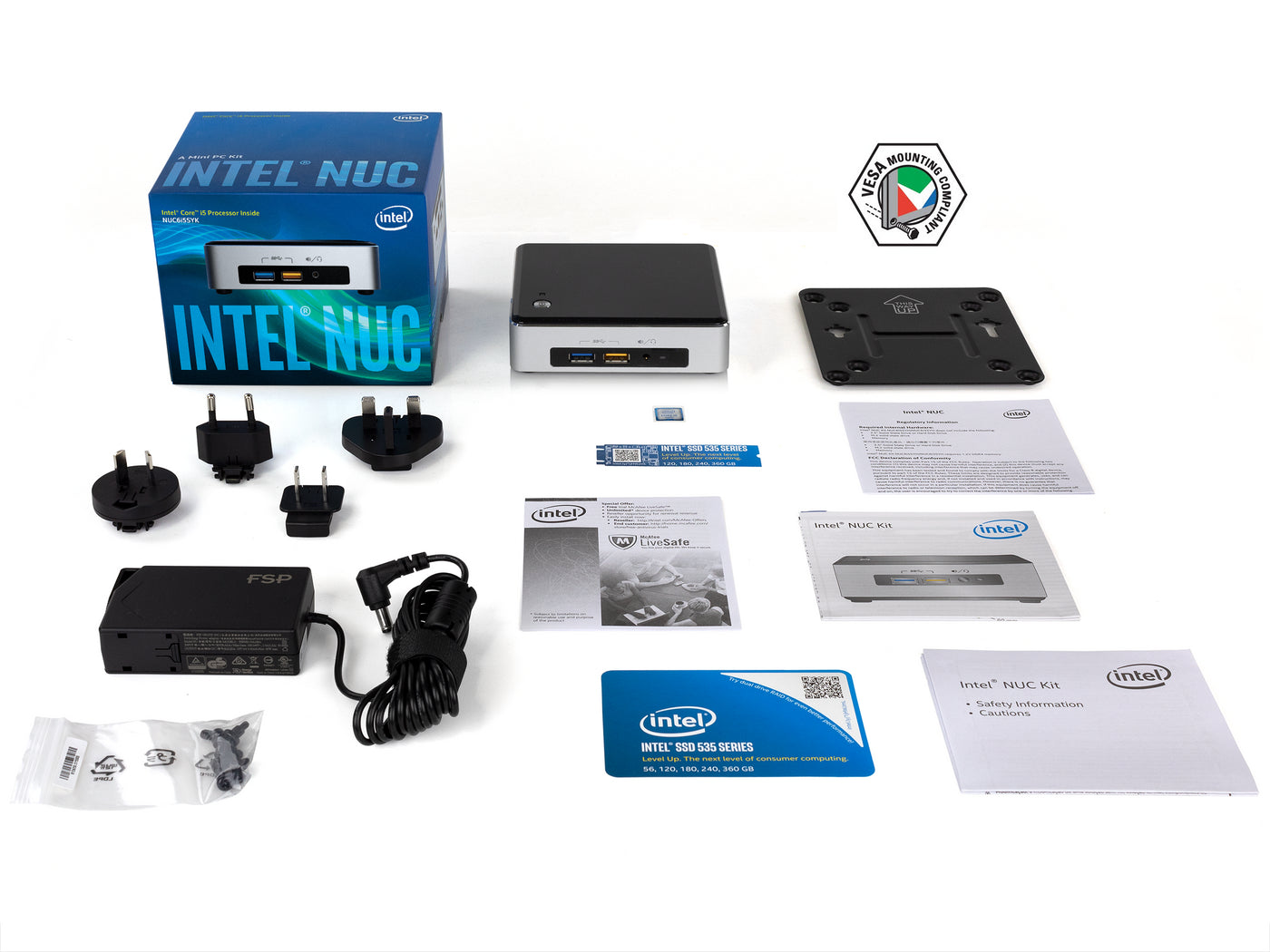 Intel NUC6i5SYK, i5-6260U, 16GB RAM, 512GB NVMe SSD, Windows 10 Pro –  Craving PCs