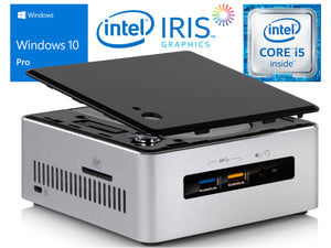 Intel NUC6i5SYH, i5-6260U, 8GB RAM, 2TB SSD +1TB HDD, Windows 10 Pro