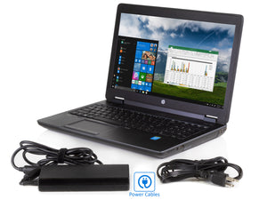 HP ZBook 15 G1 Mobile Workstation, 15" FHD, i7-4800MQ, 8GB RAM, 128GB SSD, Quadro K1100M, Win10Pro
