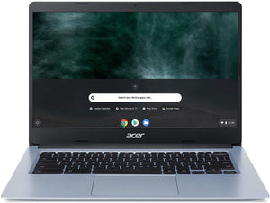 Acer 314 Chromebook, 14" IPS FHD Display, Intel Celeron N4000 Upto 2.6GHz, 4GB RAM, 64GB eMMC, DisplayPort via USB-C, Card Reader, Wi-Fi, Bluetooth, Chrome OS (NX.HKDAA.005)
