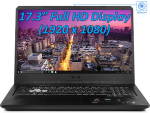 ASUS FX 17" FHD IPS PC, Ryzen 7 3750H, 8GB RAM, 256GB SSD, Win 10 Pro