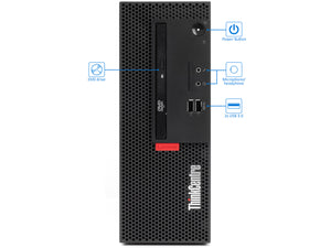 Lenovo ThinkCentre M710e SFF Desktop, i5-7400, 32GB RAM, 1TB M.2 SSD+1TB HDD, Win10Pro