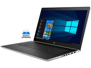 HP ProBook 470 G5 Laptop, 17.3" HD+, i7-8550U, 16GB RAM, 256GB SSD, 930MX, Win10Pro