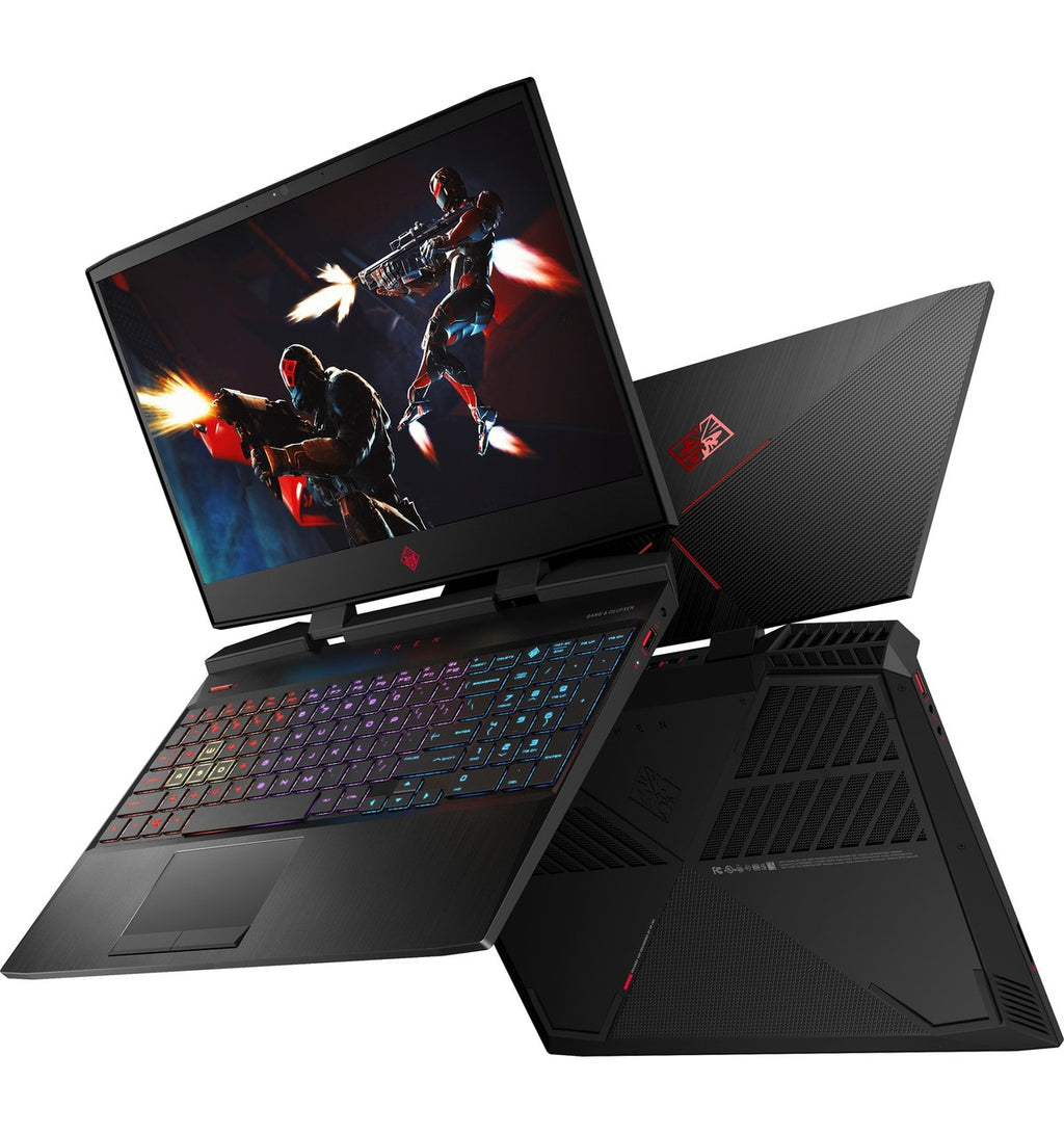 HP Omen 15.6" IPS FHD Laptop, i7-8750H, 8GB RAM, 1TB SSD+1TB HDD, Geforce GTX 1050 Ti, Win10Pro