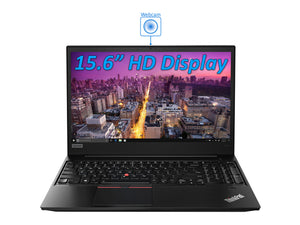 Lenovo ThinkPad E590 Laptop, 15.6" HD, i5-8265U, 4GB RAM, 500GB HDD, Win10Pro