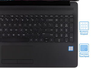 HP 15.6" HD Laptop, i3-8130U, 8GB RAM, 2TB SSD, Win10Pro