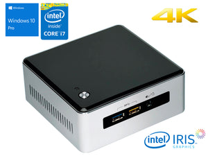 Intel NUC5i7RYH, i7-5557U, 8GB RAM, 1TB SSD +1TB HDD, Windows 10 Pro