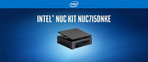 NUC NUC7i5DNKE Mini PC/HTPC, i5-7300U, 4GB RAM, 256GB SSD, Win10Pro