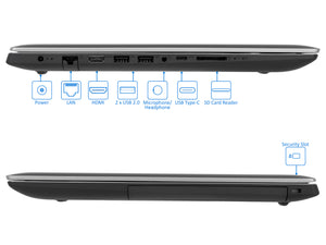 Lenovo IdeaPad 330 Laptop, 15.6" HD, i3-8130U, 4GB RAM, 1TB HDD, Win10Home