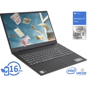 Lenovo IdeaPad S340, 15", i7-1065G7, 8GB RAM, 128GB SSD, Win10 Pro