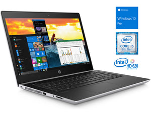 HP ProBook 440 G5 14" HD Laptop, i5-8250U, 16GB RAM, 256GB SSD, Win10Pro