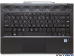Refurbished HP Pavilion X360 14" Touch Laptop, i3-8130U, 8GB DDR4, 256GB SSD, W10P