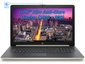 HP 17.3" HD+ Laptop, i3-8130U, 16GB RAM, 256GB NVMe SSD+1TB HDD, Win10Pro