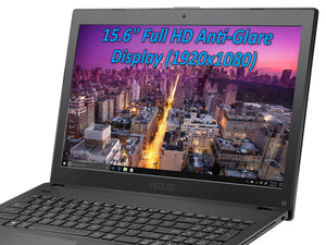 Asus Pro P2540UB Laptop, 15.6" FHD, i7-8550U, 8GB RAM, 512GB SSD, MX110, Win10Pro