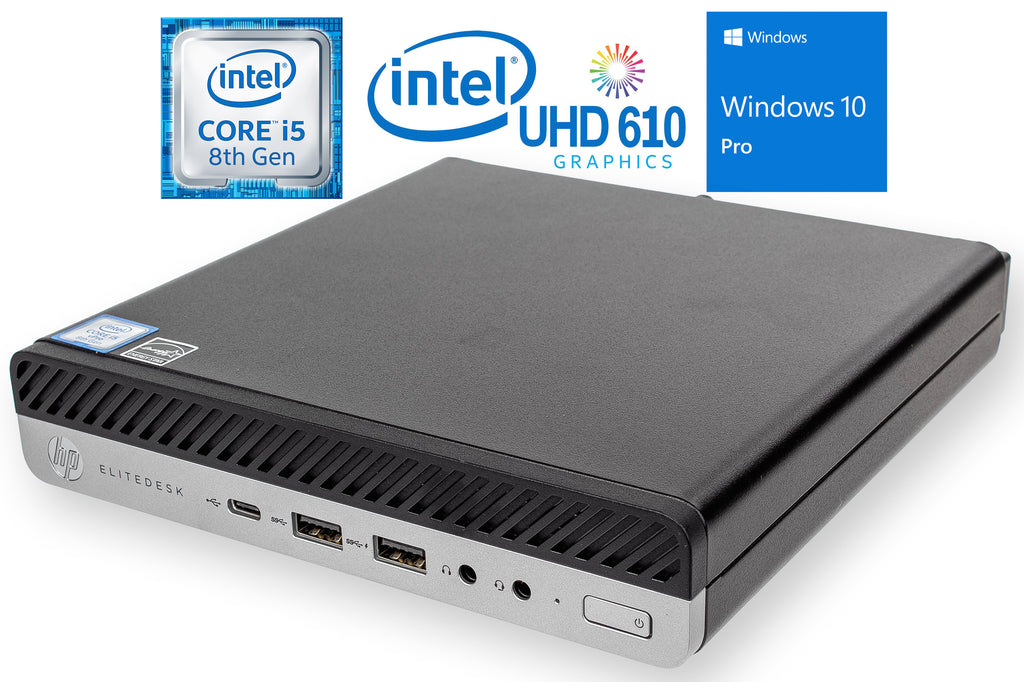 HP EliteDesk 800 G4, i5-8500T, 8GB RAM, 1TB SSD, Windows 10 Pro
