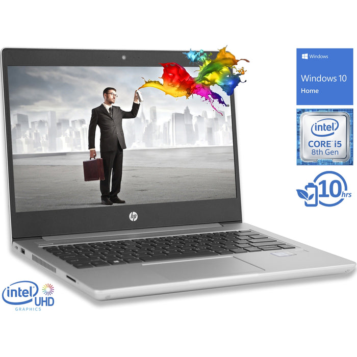 HP ProBook 430 G6, 13" HD, i5-8265U, 4GB RAM, 128GB SSD+1TB HDD, Windows 10 Home