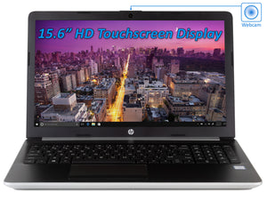 HP 15.6" Touch Laptop, i7-8565U, 8GB RAM, 256GB NVMe SSD, Win10Pro