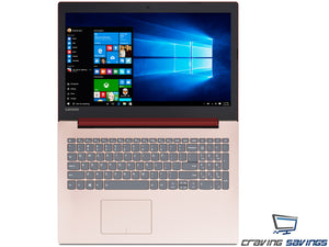 Lenovo IdeaPad 330 15.6" HD Laptop, i3-8130U, 12GB RAM, 256GB SSD, Win10Pro