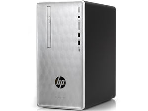 HP Pavilion 590 Desktop PC, Ryzen 7 1700, Radeon RX 550 2GB, 16GB RAM, 256GB SSD, Win10Pro