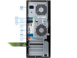 HP Workstation Z240 Tower DT, Xeon E3-1230 v5, 64GB RAM, 2TB NVMe SSD+1TB HDD, Quadro P2000, W10P