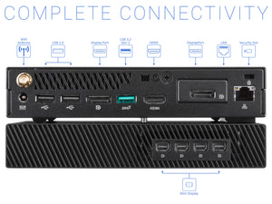 ASUS PB60G , i3-8100T, 32GB RAM, 4TB SSD, NVIDIA Quadro P620, Windows 10 Pro