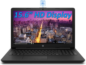 HP 15.6" HD Laptop, i3-8130U, 8GB RAM, 512GB SSD, DVDRW, Win 10 Pro