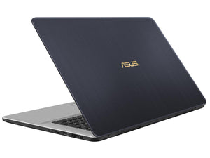 ASUS VivoBook 17" i7-8565U 32GB RAM 2TB SSD NVMe + 2TB HDD GTX 1050 Win 10 Pro