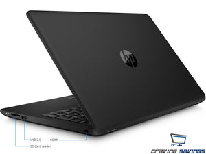 HP 15.6" HD Touch Laptop, Pentium Silver N5000, 4GB RAM, 256GB SSD, Win10Pro