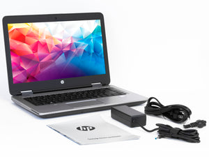 HP ProBook 640 G2, 14" FHD, i5-6300U, 32GB RAM, 512GB SSD, DVDRW, Windows 10 Pro
