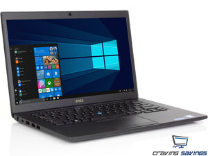 Dell Latitude 7480, 14" HD, i5-7200U, 8GB RAM, 256GB SSD, USB-C, Windows 10 Pro