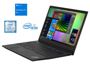 Lenovo ThinkPad E590 Laptop, 15.6" HD, i5-8265U, 4GB RAM, 500GB HDD, Win10Pro