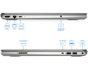 HP Pavilion 15 Laptop, 15.6" HD Touch, i5-8250U, 8GB RAM, 512GB NVMe SSD+1TB HDD, Win10Pro