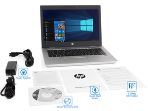 HP ProBook 645 G4 Laptop, 14" IPS FHD, Ryzen 7 2700U, 8GB RAM, 128GB SSD+1TB HDD, Win10Pro