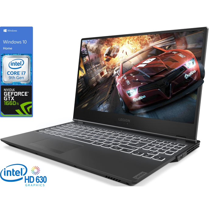 Lenovo Y540, 15" FHD, i7-9750H, 32GB RAM, 256GB SSD +1TB HDD, 1660 Ti, Win10Home