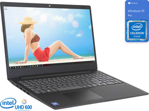 Lenovo IdeaPad S145, 15" HD, Celeron N4000, 8GB RAM, 1TB SSD, Windows 10 Pro
